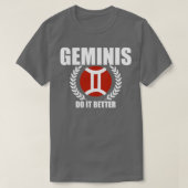 Geminis doet het beter t-shirt (Design voorkant)