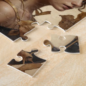 Geminis Vrouw Jigasw Puzzel Legpuzzel (Zijkant)