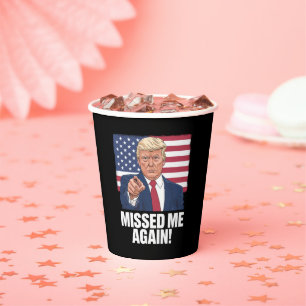 Gemist Me Weer Je Hebt Trump 2024 Verkiezingen Gem Papieren Bekers