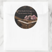 Gemiste datum ronde sticker (Tas)