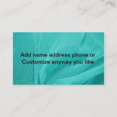 Gemme de Faux, cartes de visite ornés de bijoux et (Dos)