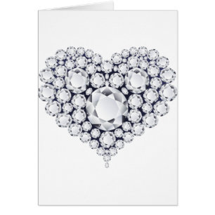 Gemmes de coeur de diamants