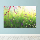 Gemmes d'une toile du matin du printemps Imprimer (Insitu (Plancher de Bois))