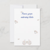 Gemmes et cristaux Bonne carte de voeux pour la fê (Dos)