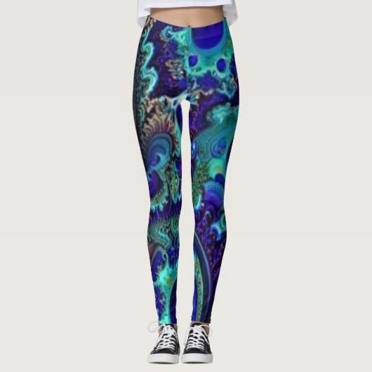 gemmes et plumes2 leggings (Devant)
