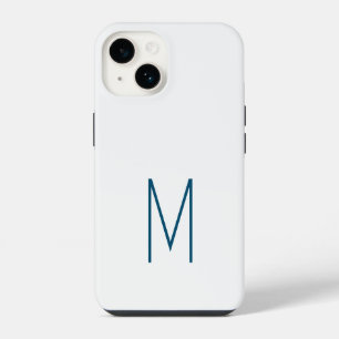 Gemoderniseerde gewone initiaal iPhone 14 hoesje