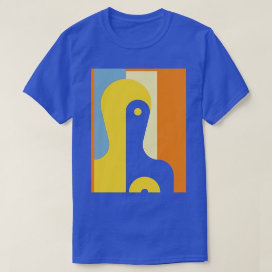Gemodificeerd Heinrich Hoerle Abstract Vrouw Front T-shirt (Design voorkant)