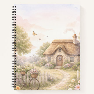 Gemoedelijk Landhuis Spiraal Notebook Notitieboek