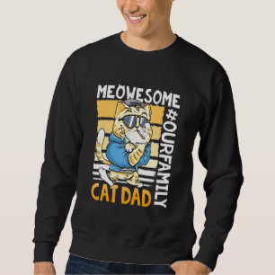 Gemoedelijke kat vader Onze familie Trui