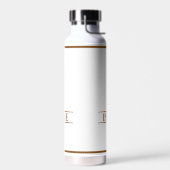 Gemonogrammeerd waterfles (Links)