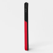 Gemonogrammeerde initialen Minimalistische zwart e Case-Mate iPhone Case (Achterkant/links)