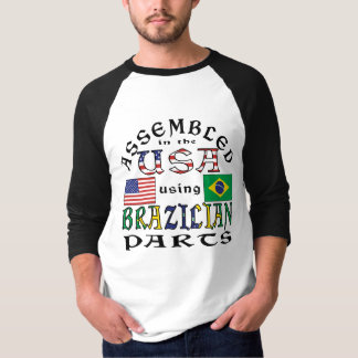 Gemonteerd in de VS met Braziliaanse onderdelen T-shirt