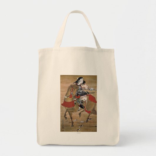 Gemonteerd Samurai Tote Bag (Voorkant)