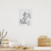 Gemonteerde Archer Poster (Keuken)