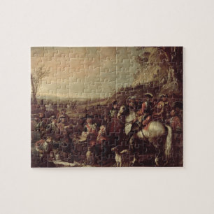 Gemonteerde Dragoons van het huis van de koning, 1 Legpuzzel