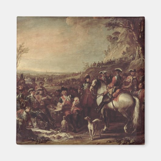 Gemonteerde Dragoons van het huis van de koning, 1 Magneet (Voorkant)