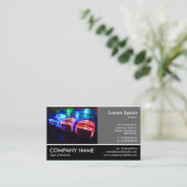 Gemookte Foto - 60pc grijs - Koel USB Hub II Visitekaartje (Staand voorkant)