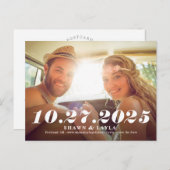 Gemorabele Datum Modern sparen het Briefkaart van  (Voorkant / Achterkant)