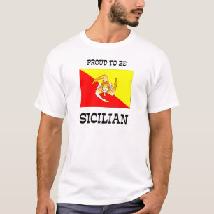 Gemorst om Siciliaans te zijn T-shirt