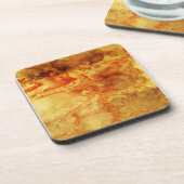  gemorst rood drankjes onderzetter (Linkerzijde)