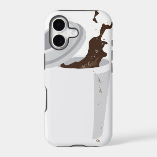Gemorste koffie iPhone 5 hoes
