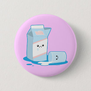 gemorste melk ronde button 5,7 cm