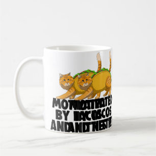 Gemotiveerd Door Taco Kitties ' S Taco Eten Liefde Koffiemok