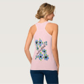 Gemotiveerde Dames met T-shirt (Volledige Achterkant)