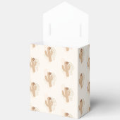 Gemotoriseerde minimalistische Boho Desert Cactus  Bedankdoosjes (Open)