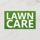 Gemouweerd gazon, Graszorg Visitekaartje (Voorkant)