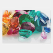 Gemstenen 3 inpakpapier vel (Voorkant)