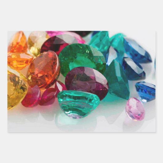 Gemstenen 3 inpakpapier vel (Voorkant 3)