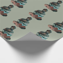 Gemstone Buddha wrapping Paper