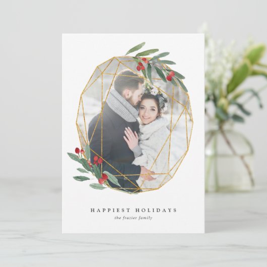 Gemstone | Carte photo de vacances (Debout devant)