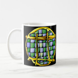 Gemstone Colored Gemini Symbol Koffiemok