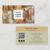 Gemstone Crystals Business Card Visitekaartje (Voorkant / Achterkant)