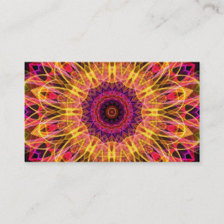 Gemstone Dream kaleidoscope Visitekaartje