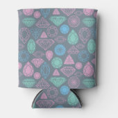 Gemstone Icon Pattern Blikjeskoeler (Voorkant)