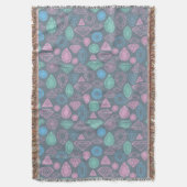 Gemstone Icon Pattern Deken (Voorkant Verticaal)
