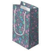 Gemstone Icon Pattern Klein Cadeauzakje (Voorkant Gekanteld)