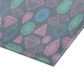 Gemstone Icon Pattern Snijplank (Hoek)