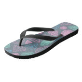 Gemstone Icon Pattern Teenslippers (Schuin)