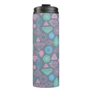 Gemstone Icon Pattern Thermosbeker