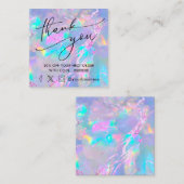 gemstone opal merci carte de réduction (Devant / Derrière)