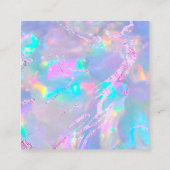 ・ gemstone opal texture carte de réduction (Dos)