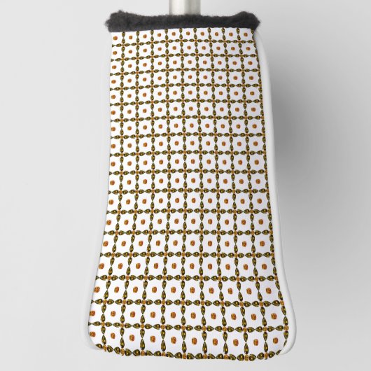 Gemstone Pattern Golf Head Hoesje Golfheadcover (Draai 90)
