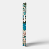 Gemstone-reeks - Gedetailleerde turquoise-mozaïek Case-Mate iPhone Case (Achterkant / Rechts)