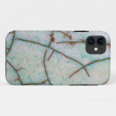 Gemstone-reeks - lichte turquoise gekraakt Hoesje- Case-Mate iPhone Case (Achterkant (horizontaal))