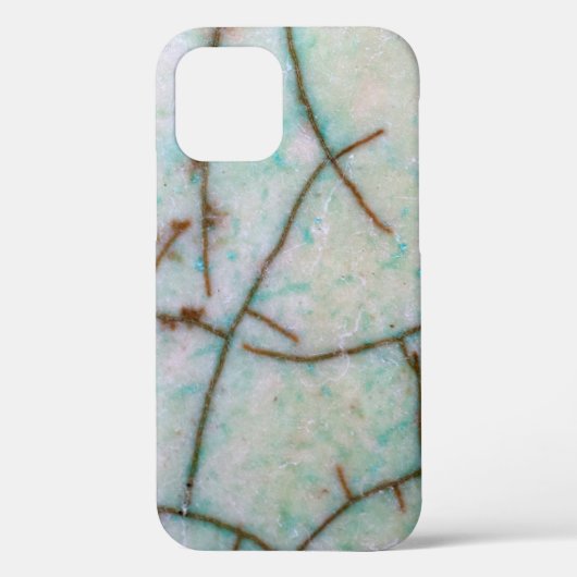 Gemstone-reeks - Light Turquoise Cracked Case-Mate iPhone Case (Achterkant)