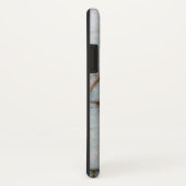 Gemstone-reeks - Light Turquoise Cracked Case-Mate iPhone Case (Achterkant / rechts)